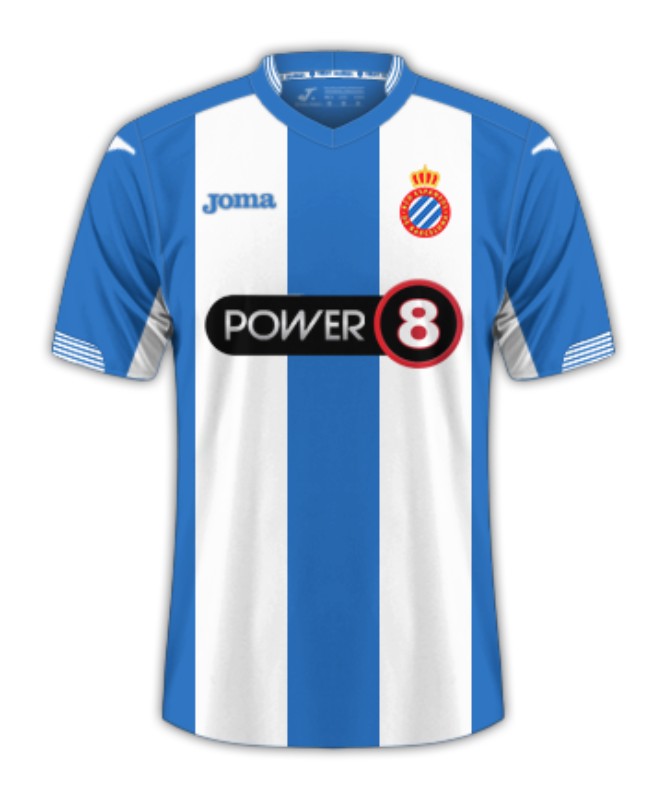 RCD Espanyol 2015-16 Home Kit