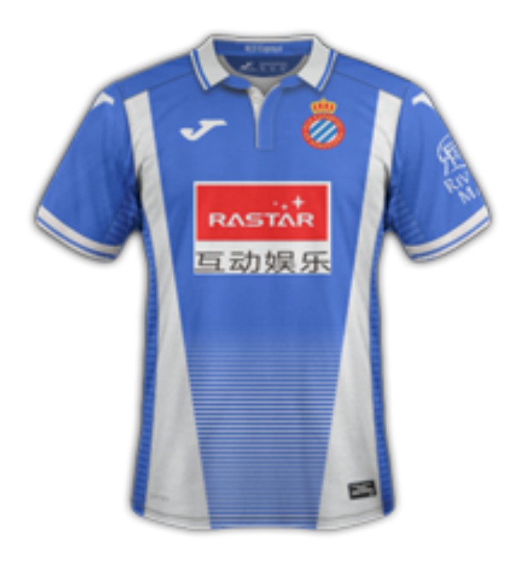 RCD Espanyol 2017-18 Home Kit