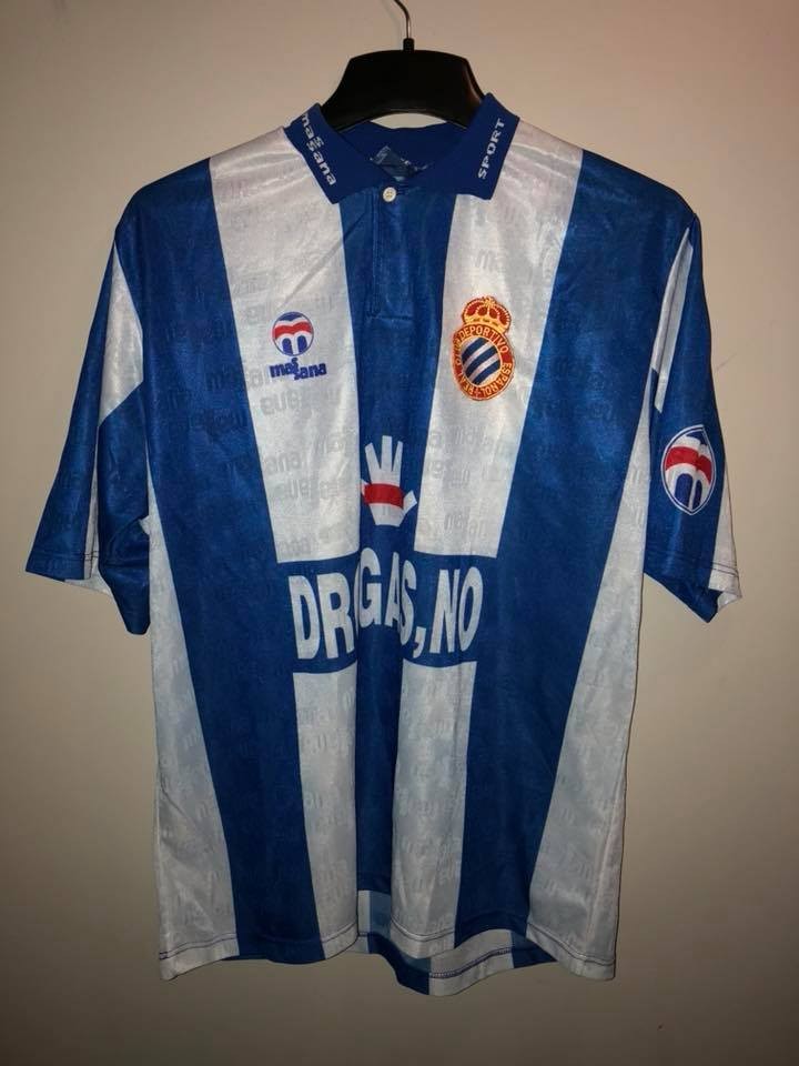 RCD Espanyol 1993-94 Home Kit