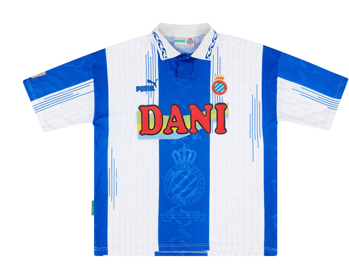 RCD Espanyol 1995-96 Home Kit