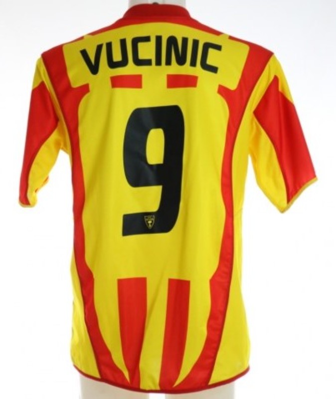 US Lecce 2005-06 Home Kit
