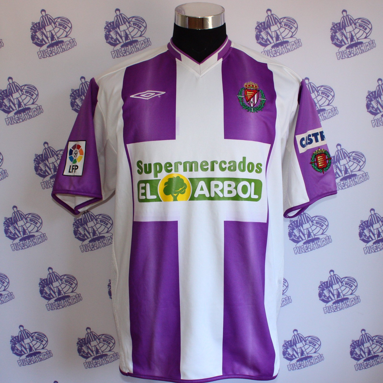 Real Valladolid 2004-05 Home Kit