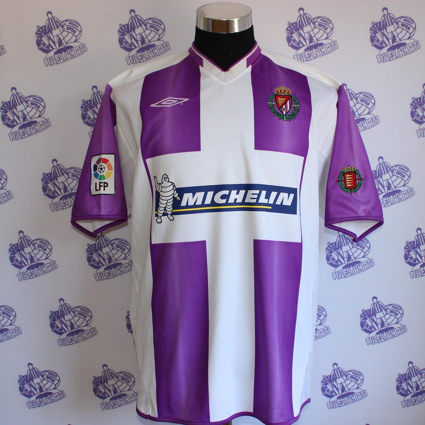 Real Valladolid 2004-05 Home 6 Kit