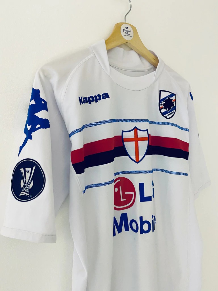 UC Sampdoria 2005-06 UEFA Cup Away Kit