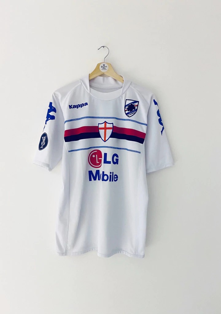 UC Sampdoria 2005-06 UEFA Cup Away Kit