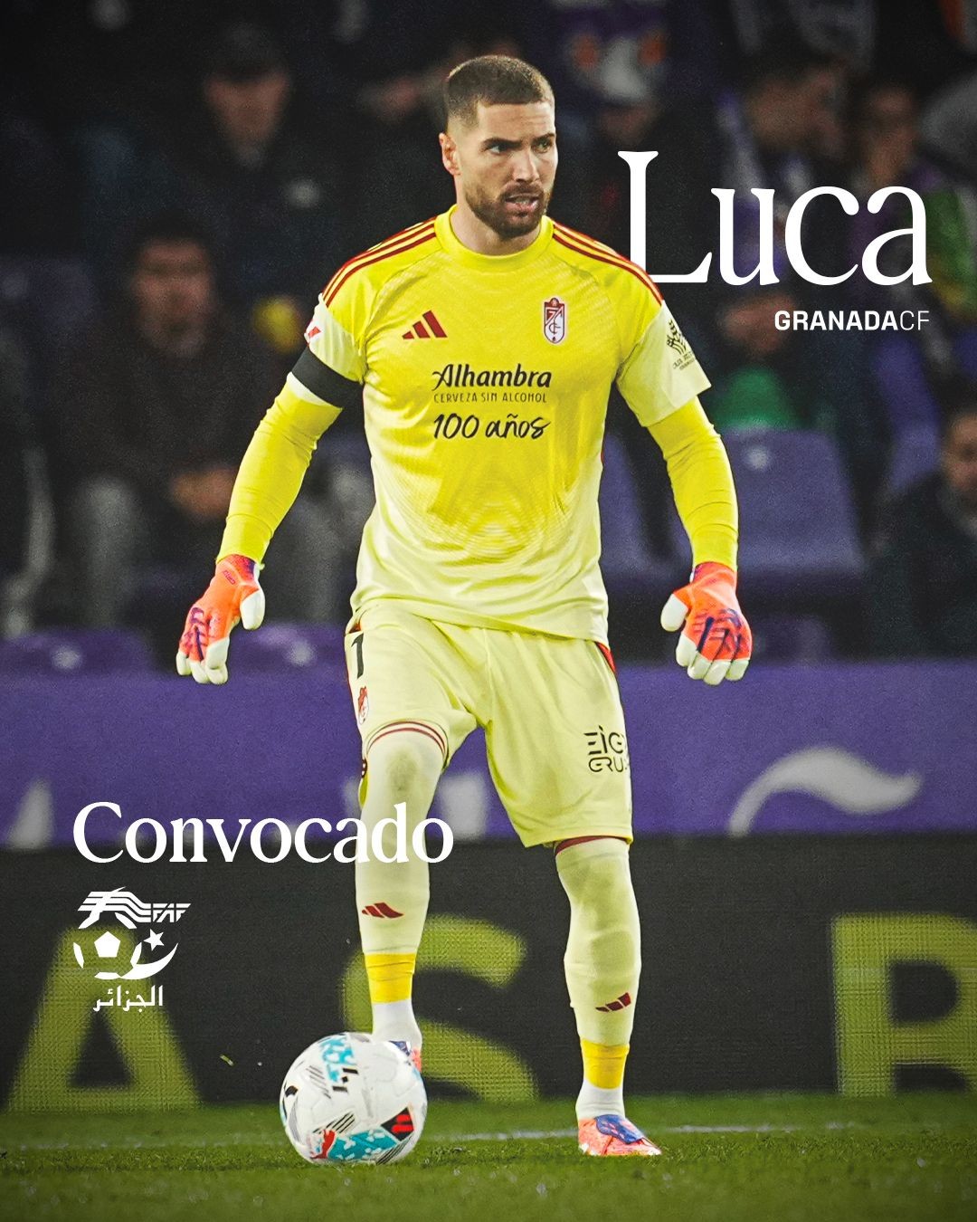 Granada CF 2025-26 GK 5 V2 Kit