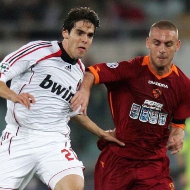 AS Roma 2006-07 Home V2 Kit
