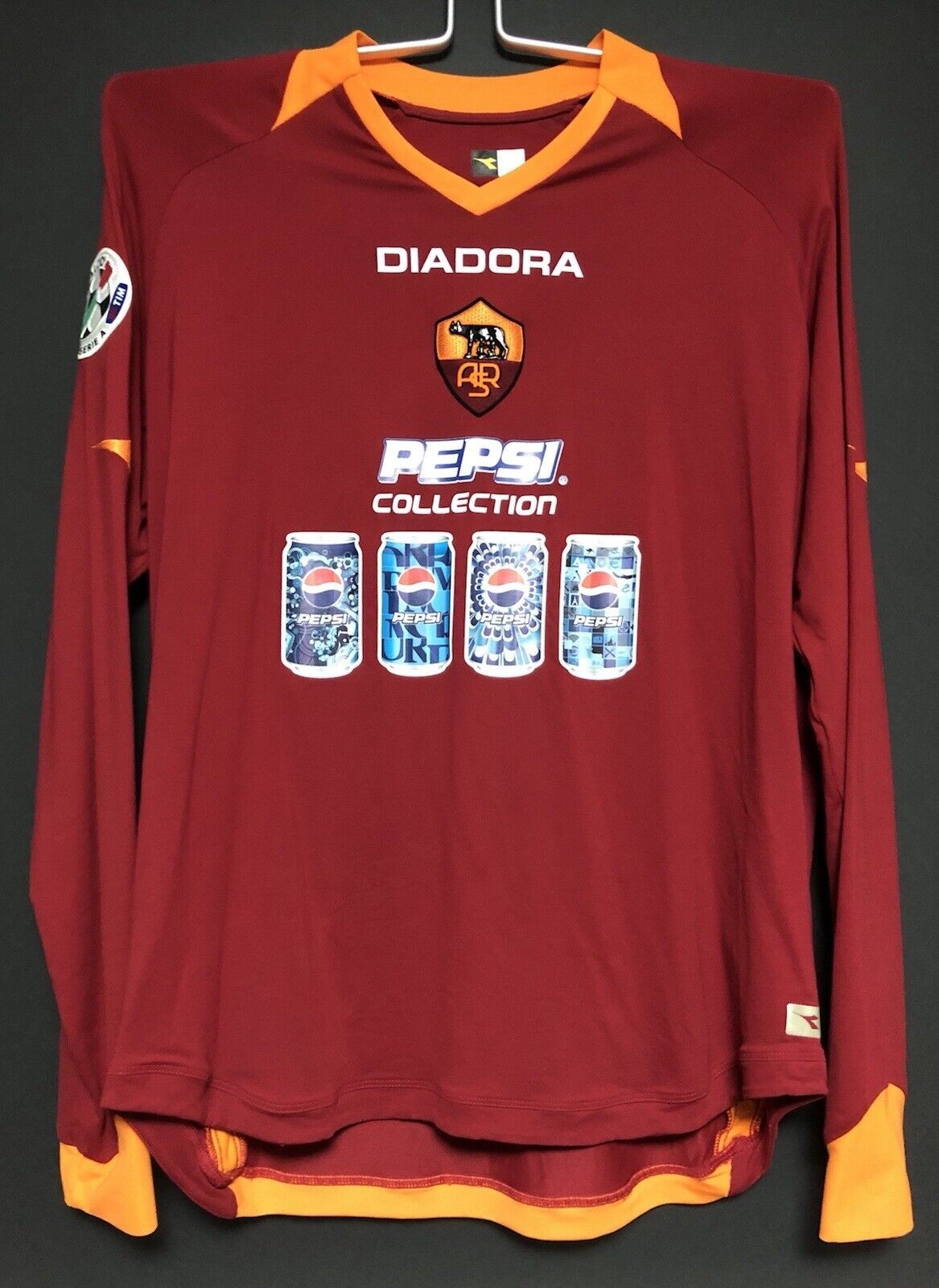 AS Roma 2006-07 Home V2 Kit