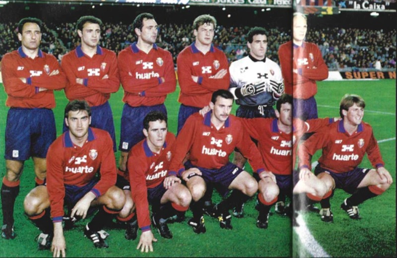 CA Osasuna 1992-93 Home Kit