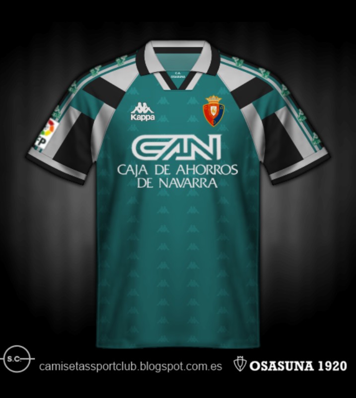 CA Osasuna 1995-96 Away Kit
