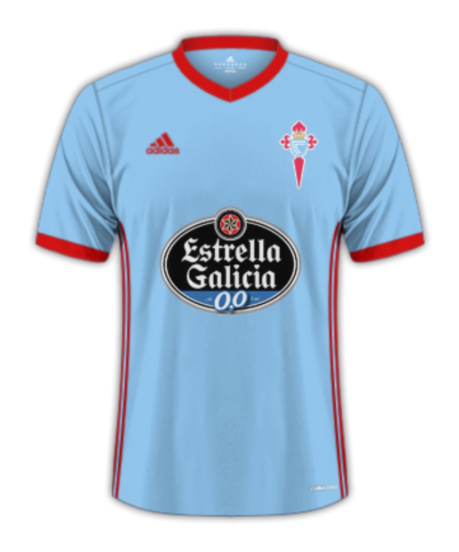 Celta Vigo 2017-18 Home Kit