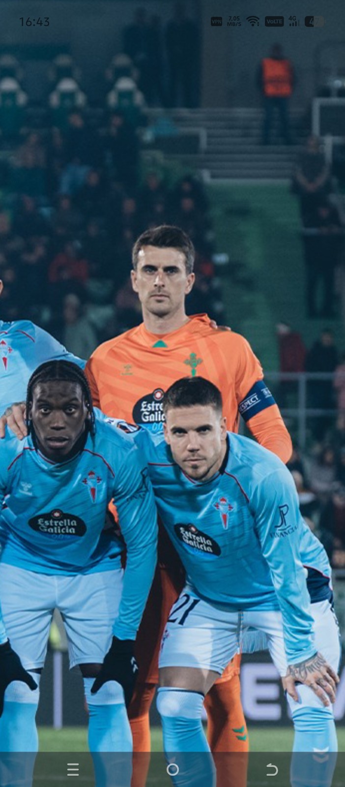 Celta Vigo 2025-26 GK 4 Kit