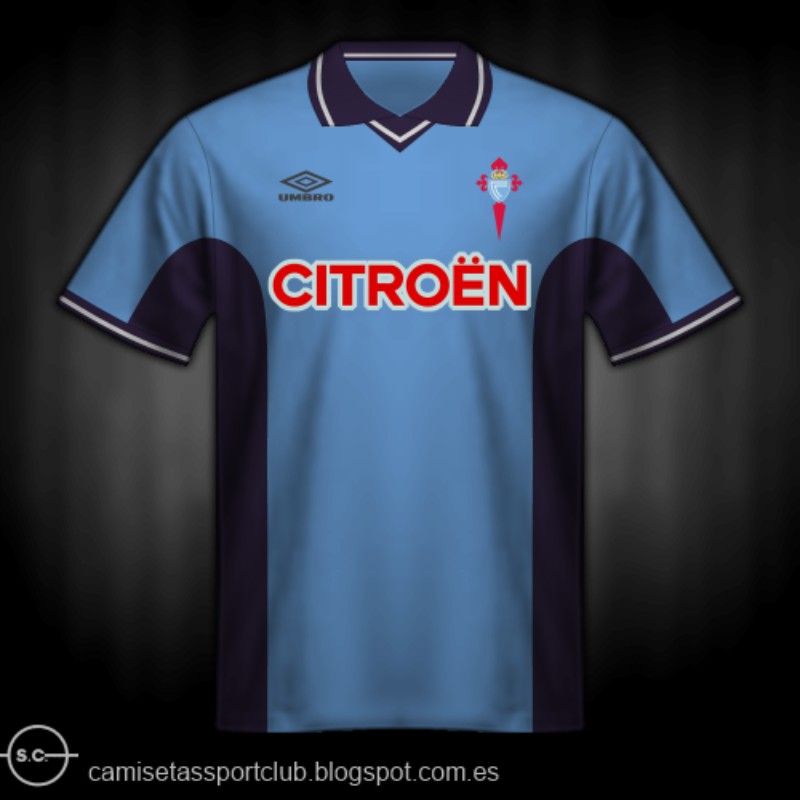 Celta Vigo 1999-00 European Home Kit