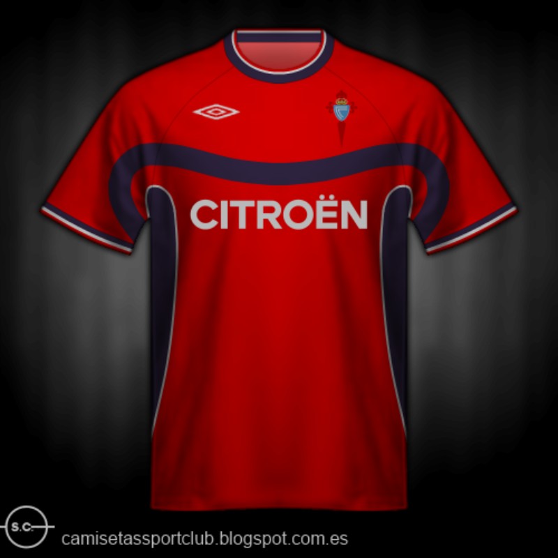 Celta Vigo 2000-01 European Away Kit