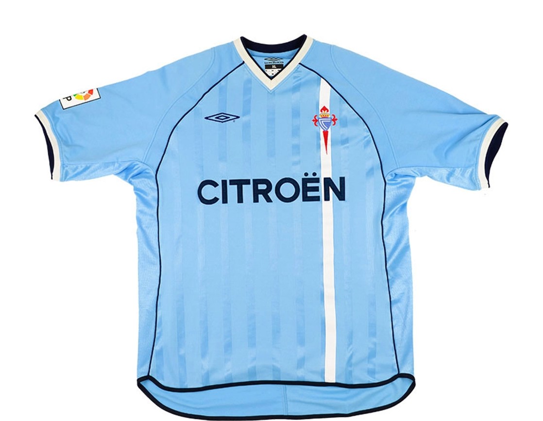 Celta Vigo 2001-02 Home Kit