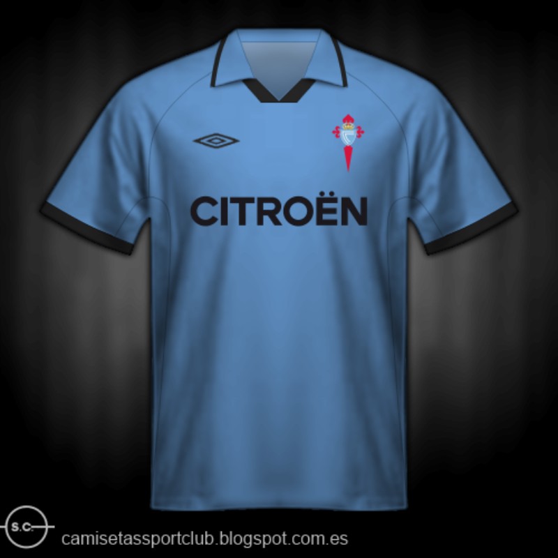 Celta Vigo 2001-02 UEFA Cup Home Kit