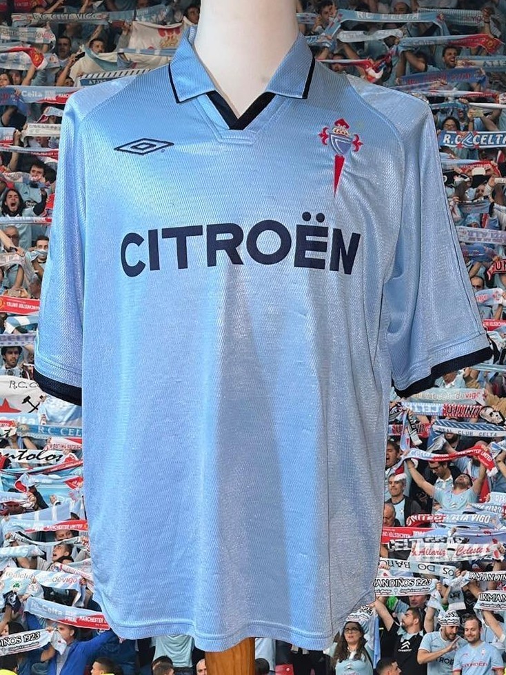 Celta Vigo 2001-02 UEFA Cup Home Kit