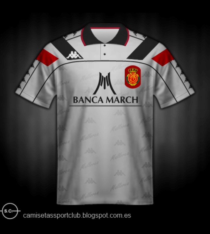 RCD Mallorca 1994-95 Away Kit