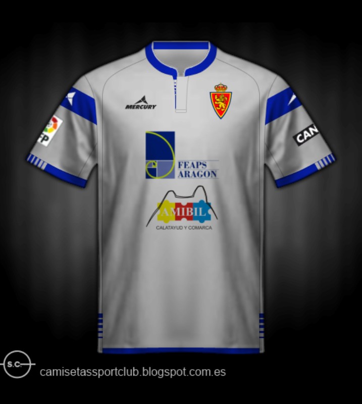 Real Zaragoza 2013-14 Home Kit
