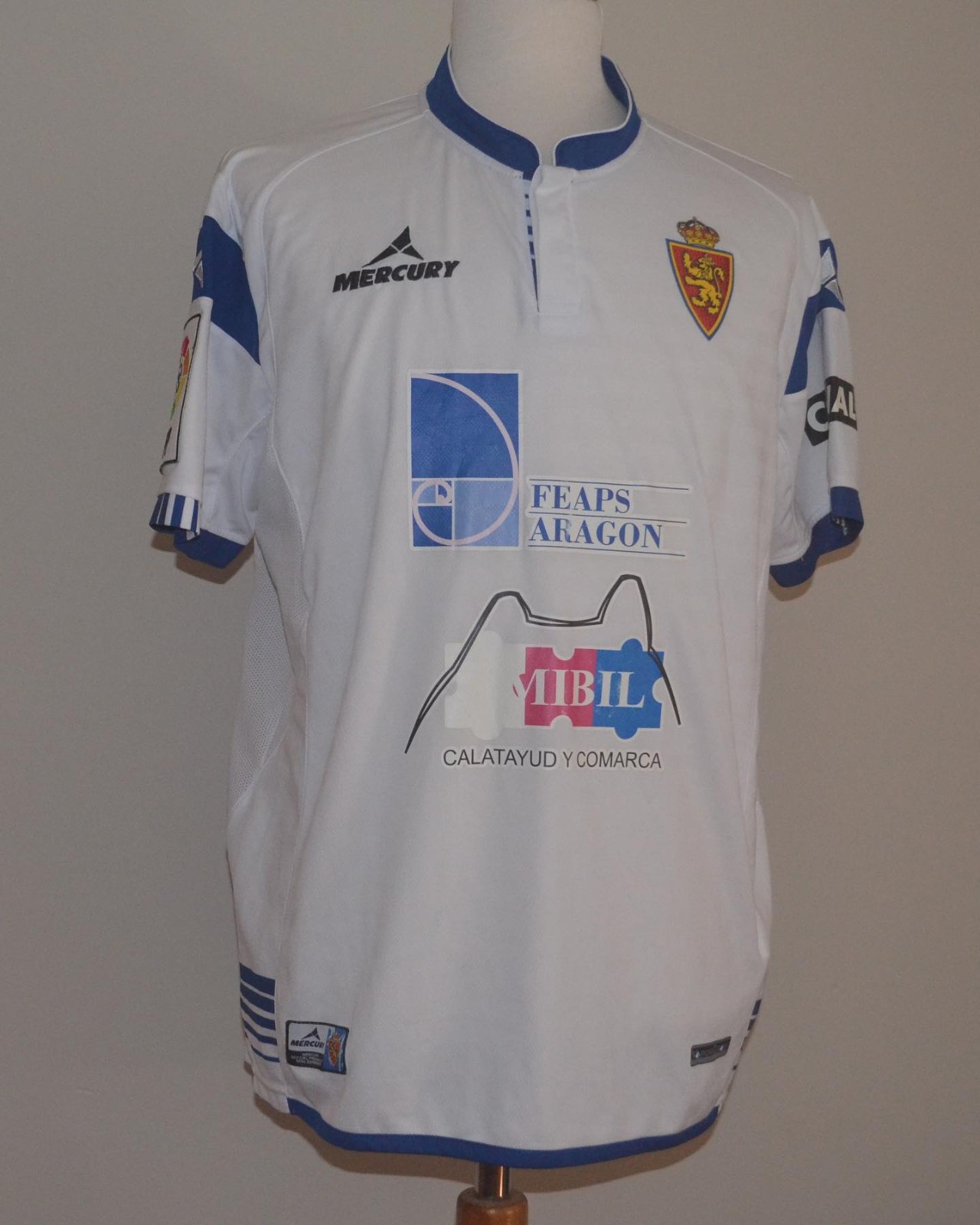 Real Zaragoza 2013-14 Home V4 Kit