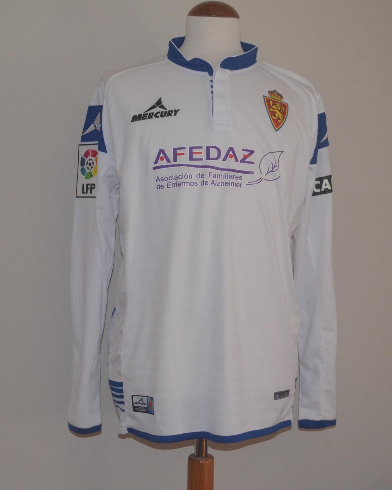 Real Zaragoza 2013-14 Home V7 Kit