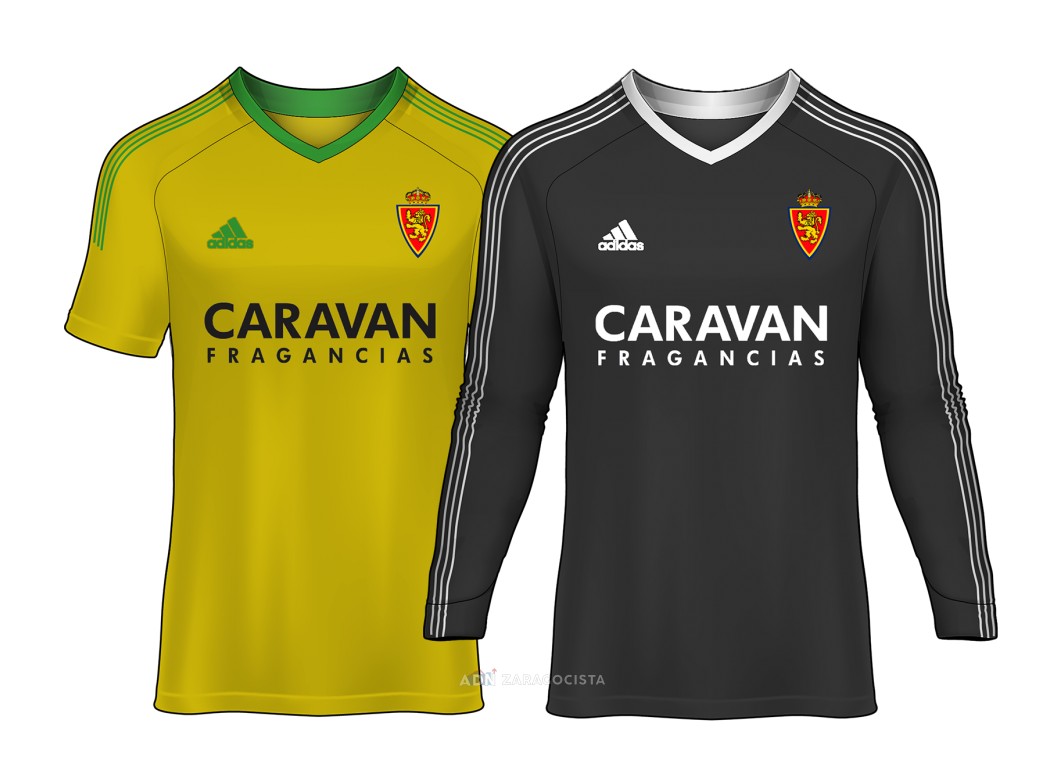 Real Zaragoza 2017-18 GK 2 Kit
