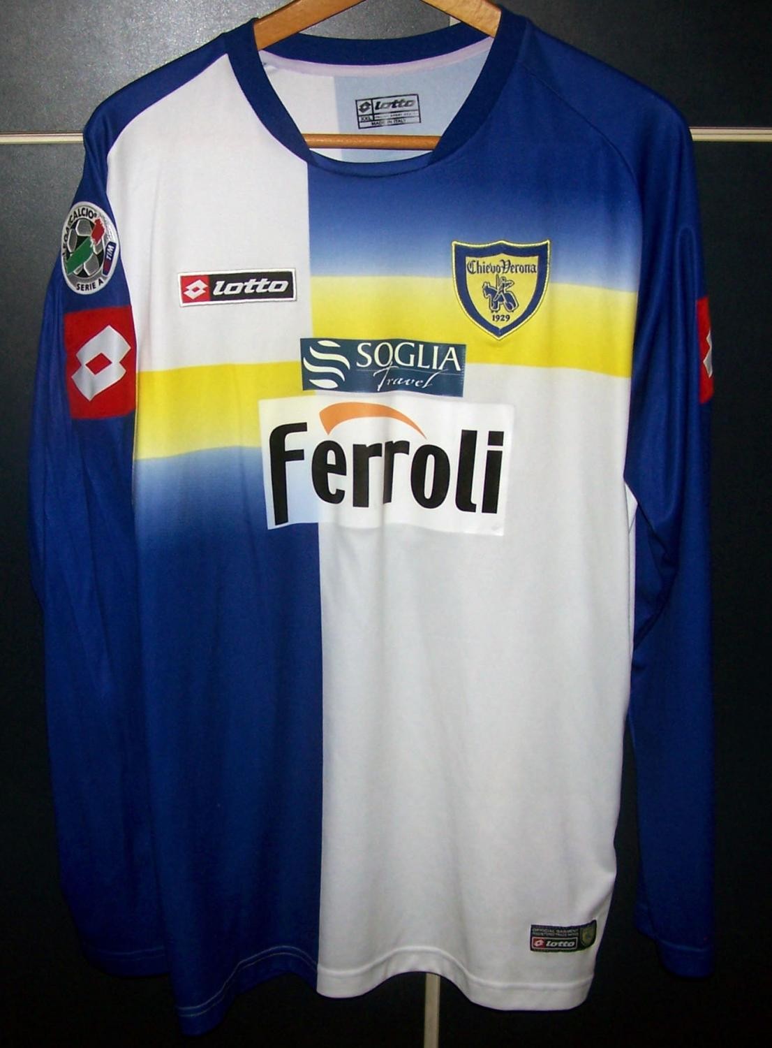 Chievo Verona 2006-07 Away V2 Kit
