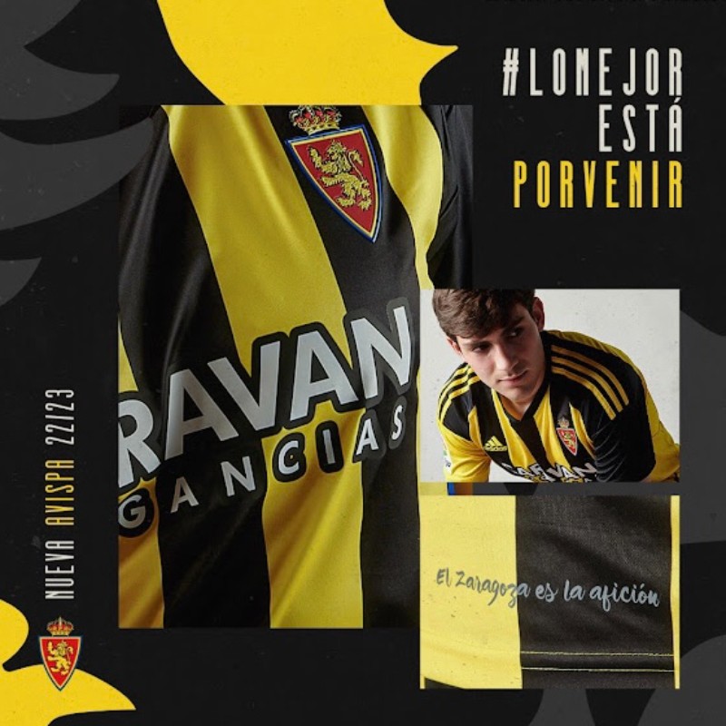 Real Zaragoza 2022-23 Away Kit