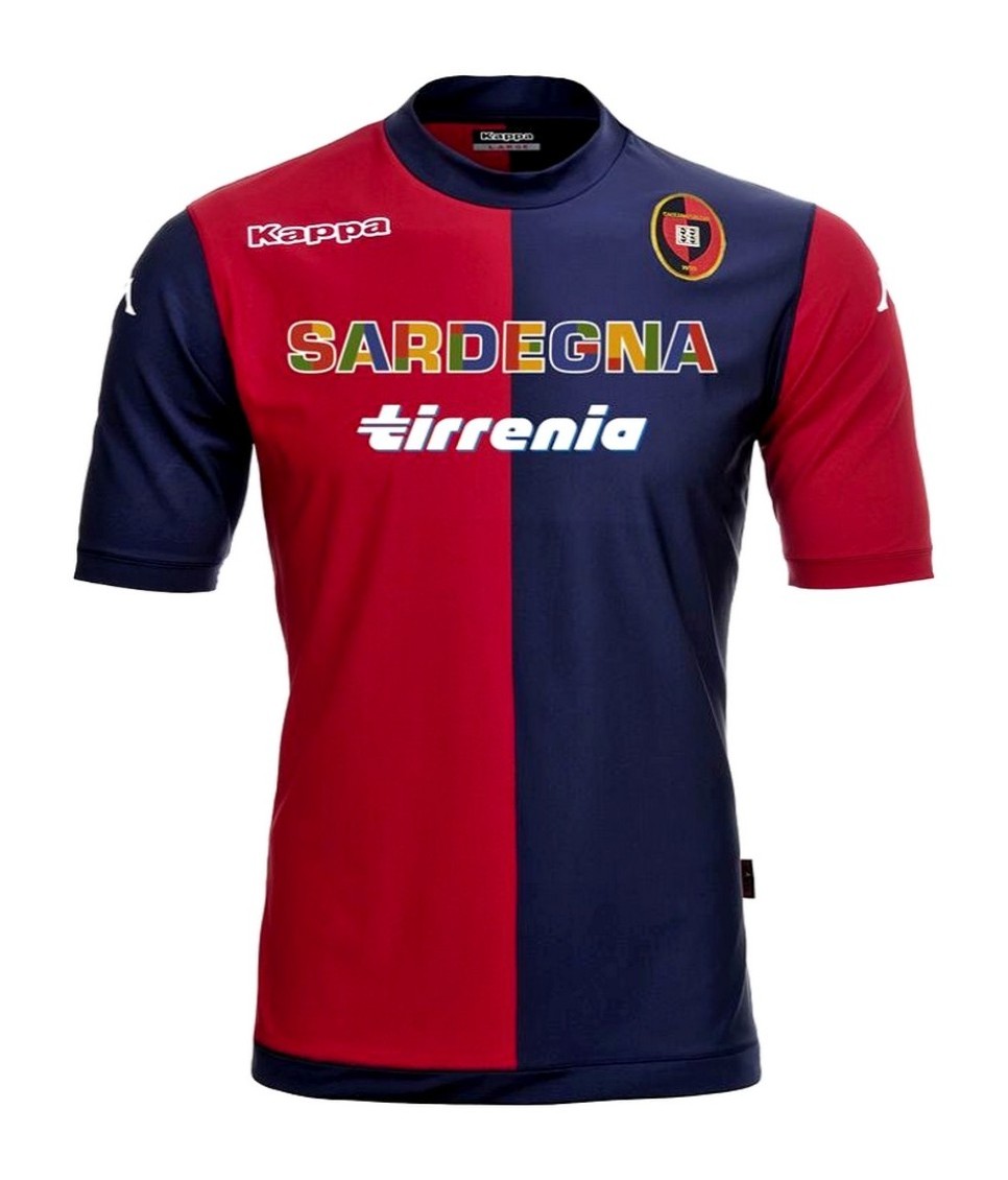 Cagliari Calcio 2013-14 Home Kit