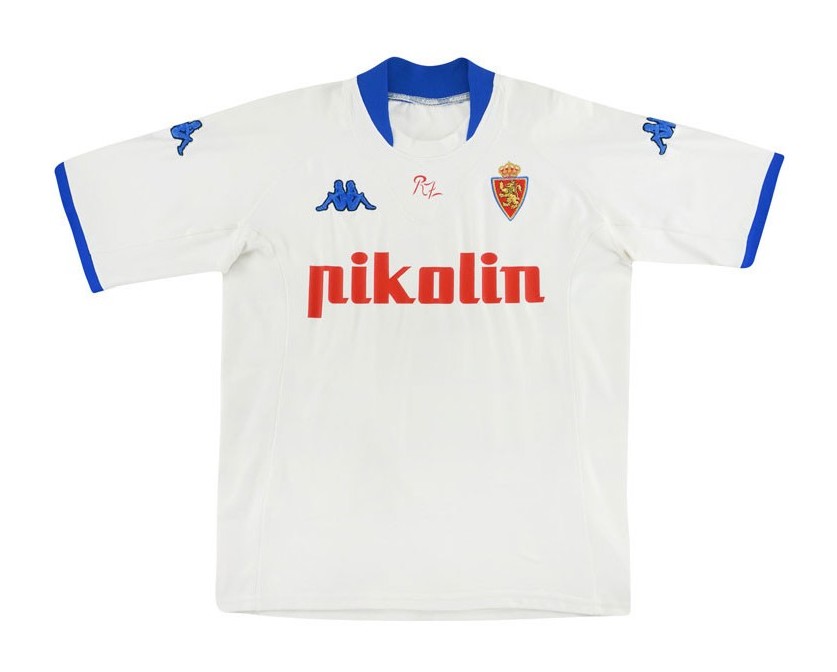 Real Zaragoza 2002-03 Home Kit