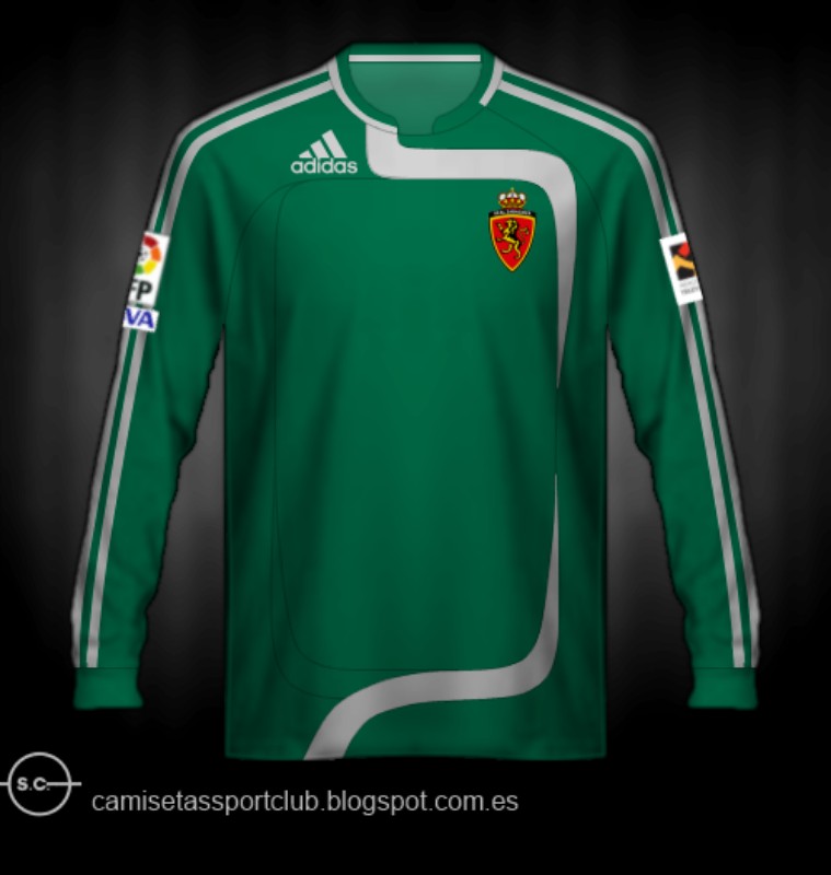 Real Zaragoza 2008-09 GK 2 Kit