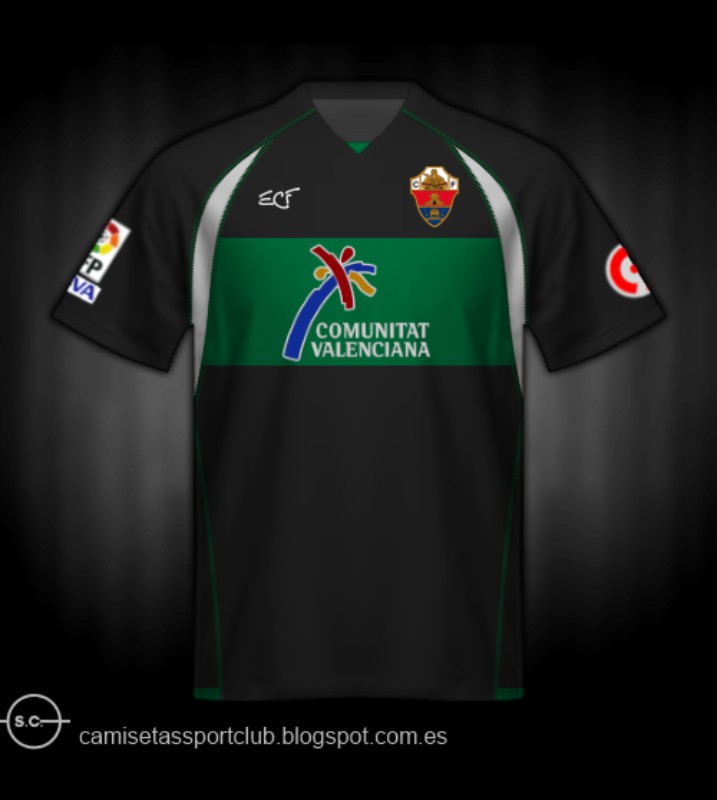 Elche CF 2007-08 Away Kit