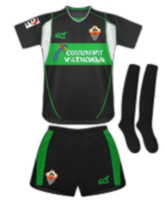 Elche CF 2008-09 Away Kit