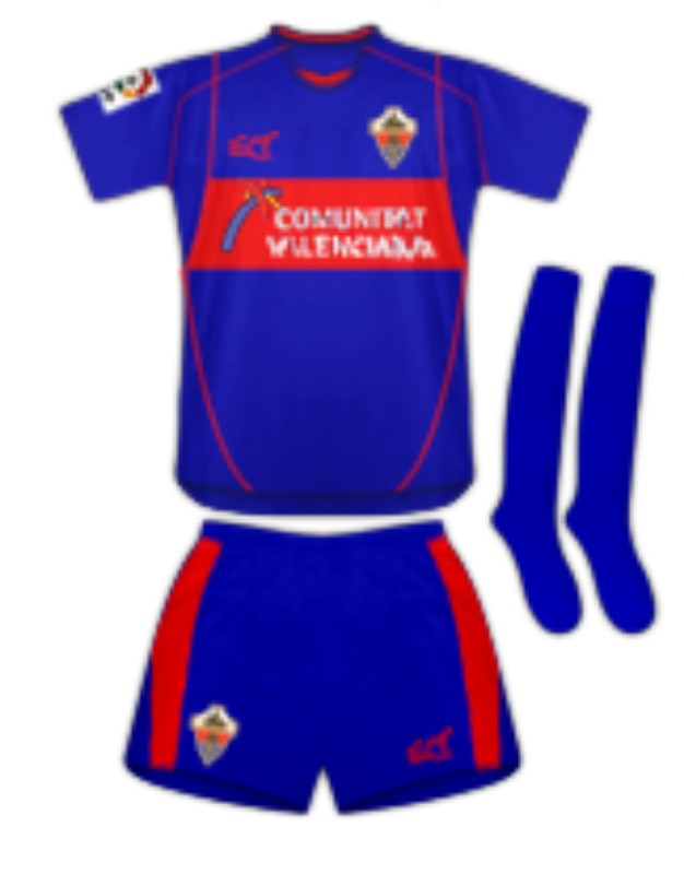 Elche CF 2008-09 Third Kit