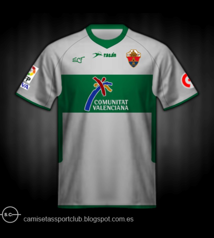 Elche CF 2009-10 Home Kit