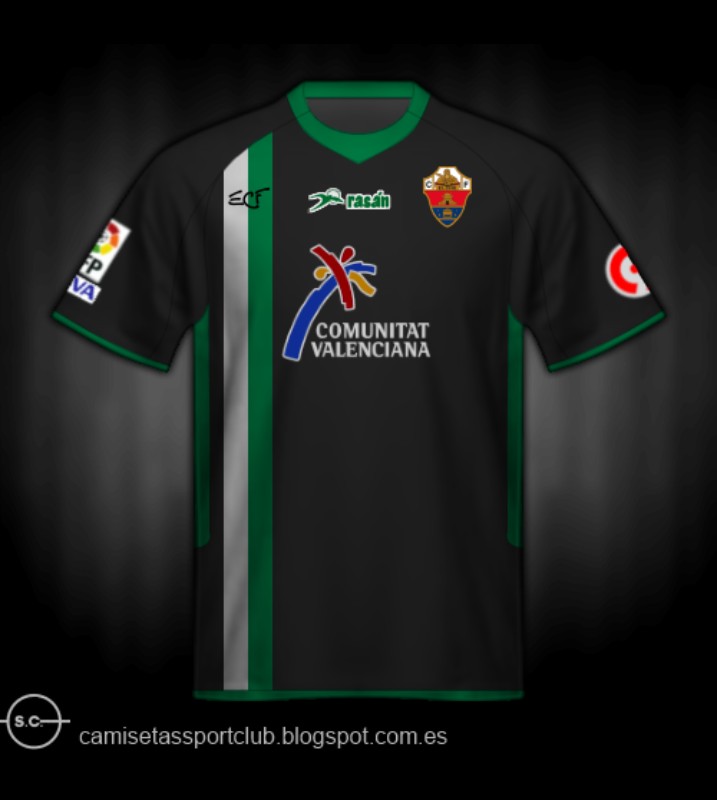 Elche CF 2009-10 Away Kit