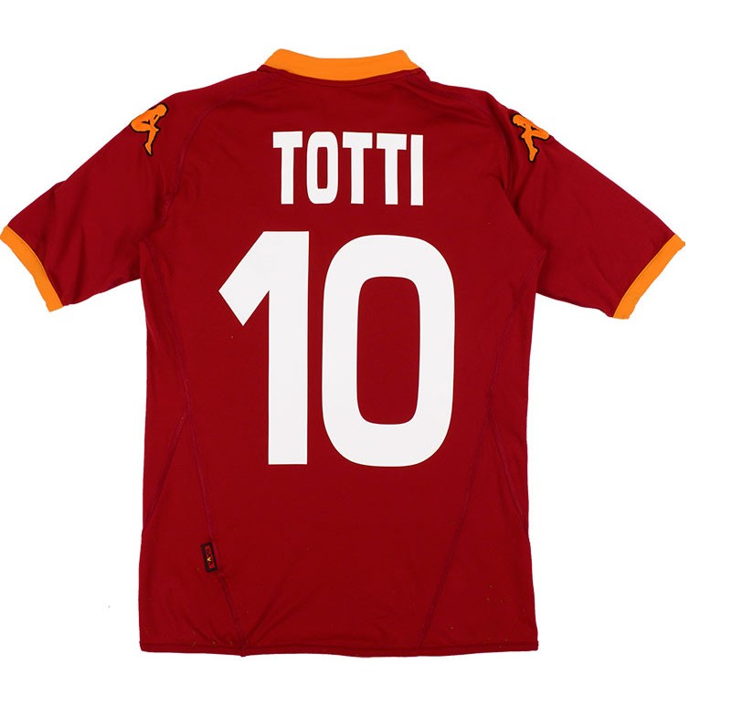 AS Roma 2007-08 Home Kit