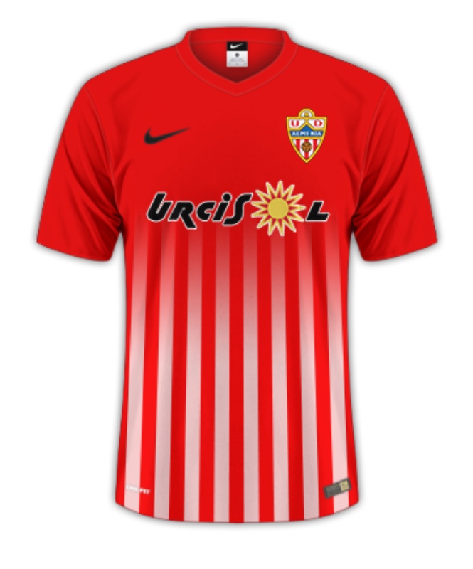 UD Almería 2017-18 Home Kit
