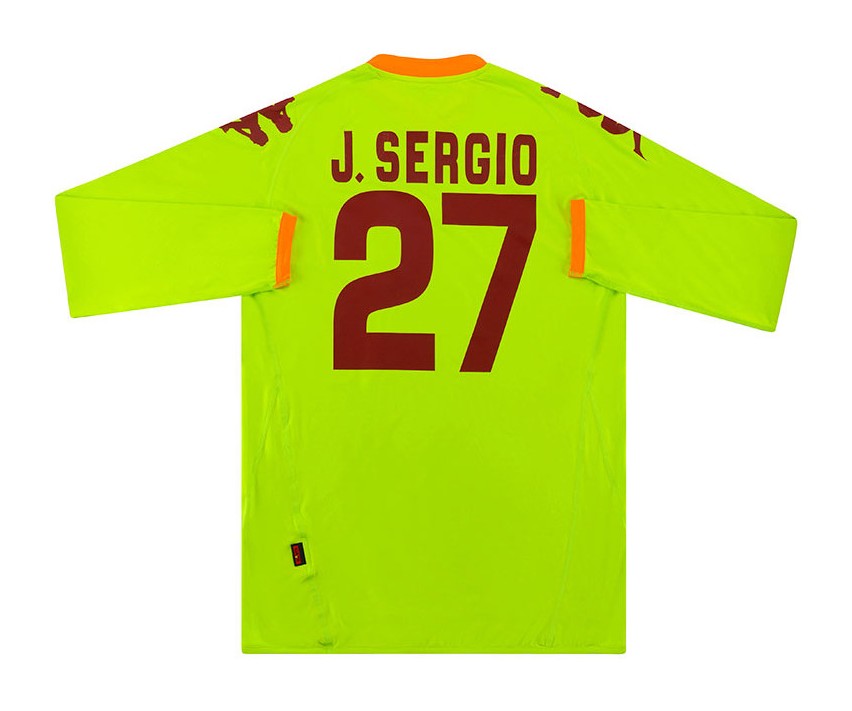 AS Roma 2007-08 GK Away Kit