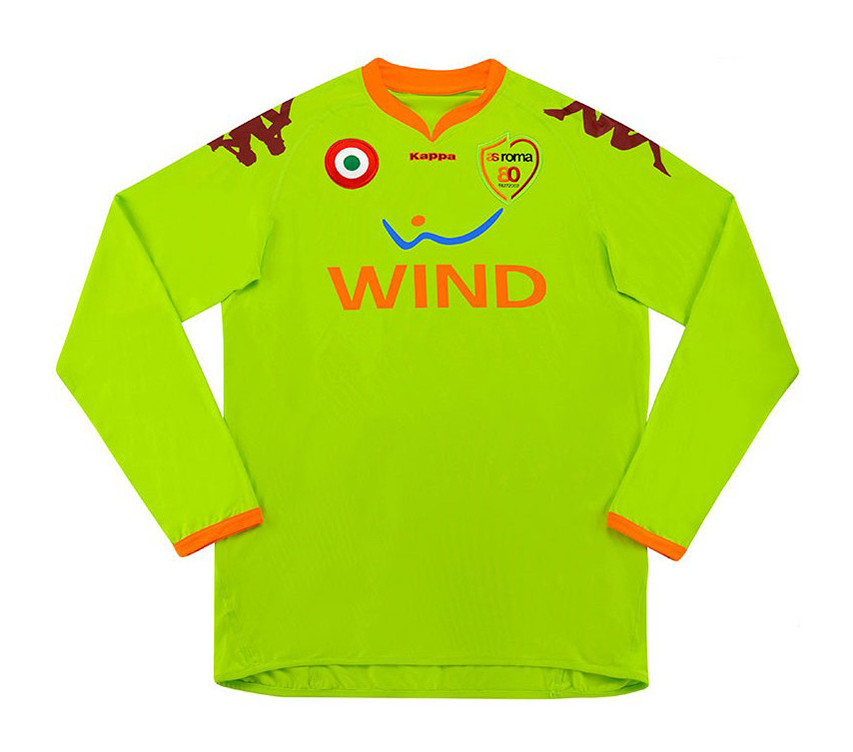 AS Roma 2007-08 GK Away Kit