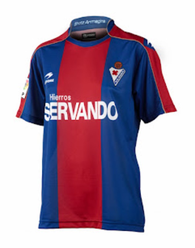 SD Eibar 2011-12 Home Kit