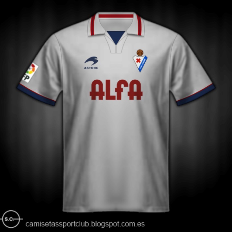 SD Eibar 2000-01 Away Kit