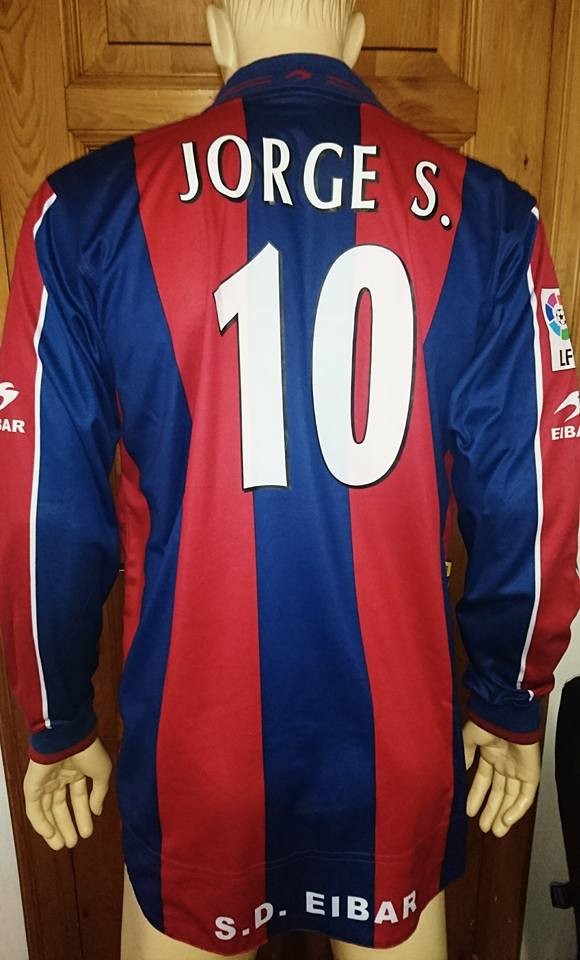SD Eibar 2002-03 Home Kit