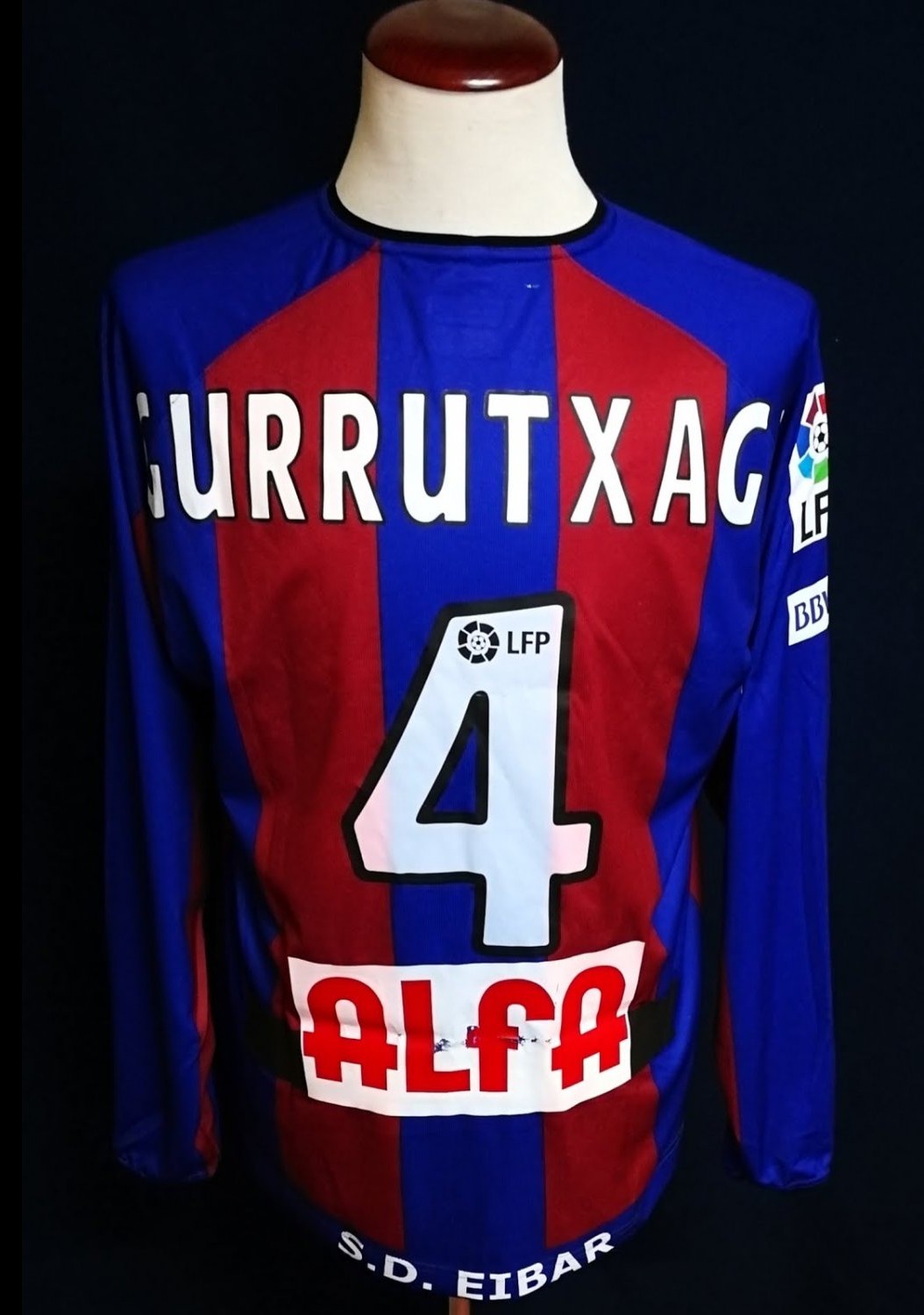 SD Eibar 2007-08 Home Kit