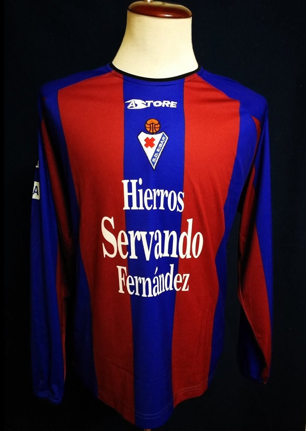 SD Eibar 2007-08 Home Kit