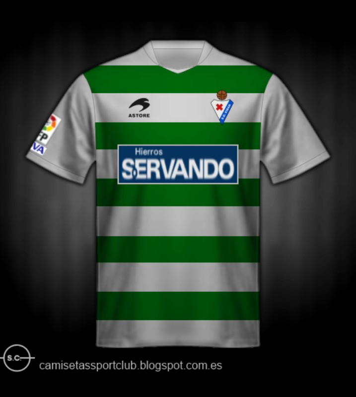 SD Eibar 2008-09 Away Kit