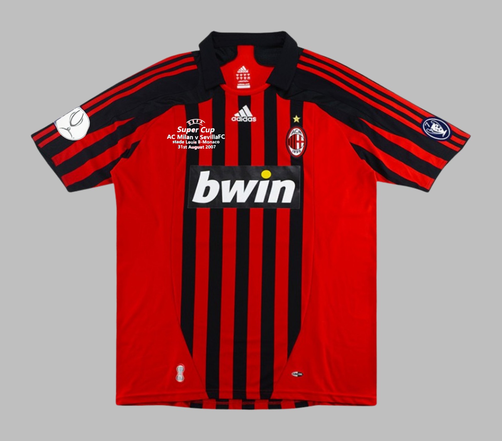 AC Milan 2007-08 UEFA Super Cup Kit