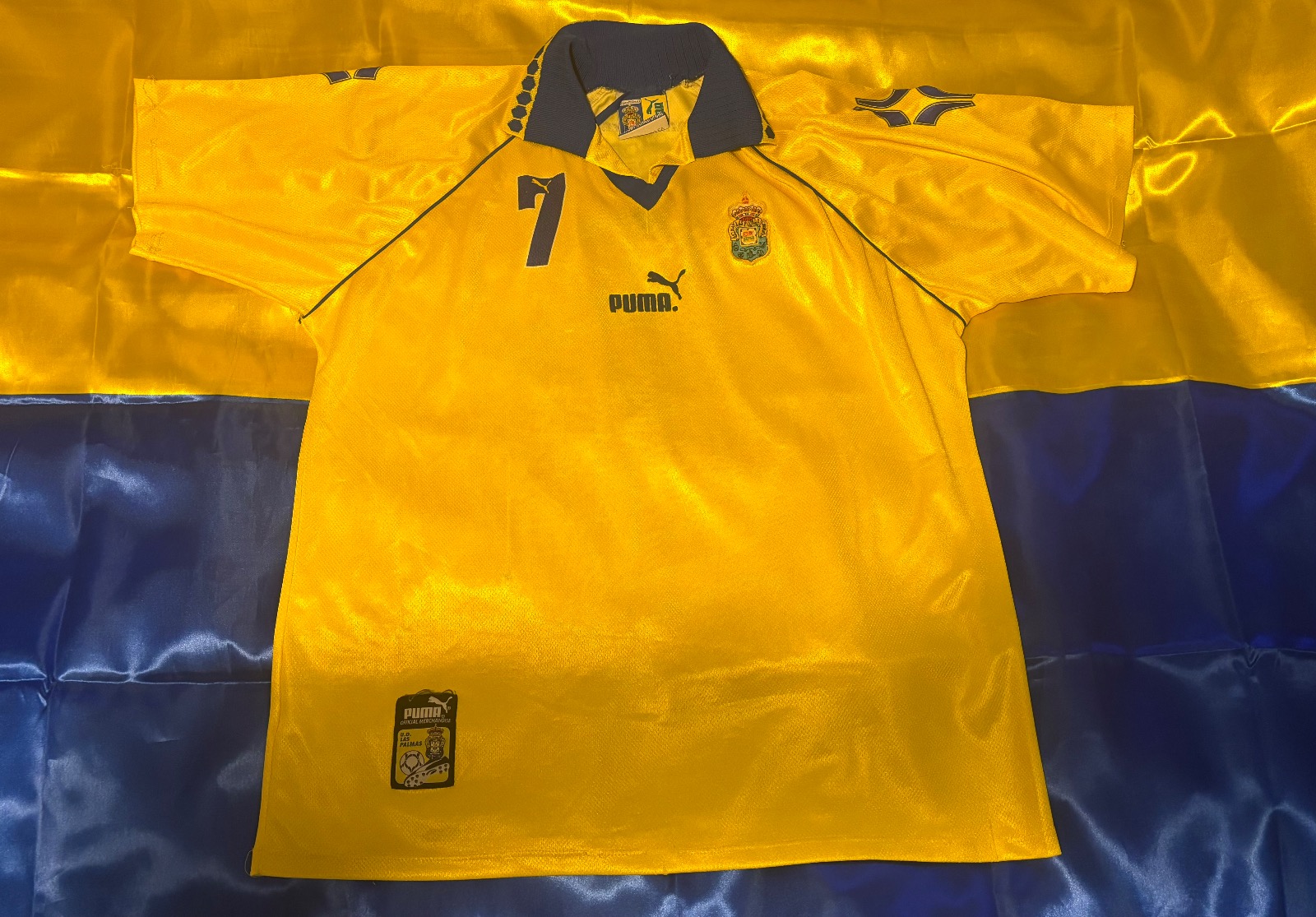 UD Las Palmas 1997-98 Pre-Season Home Kit