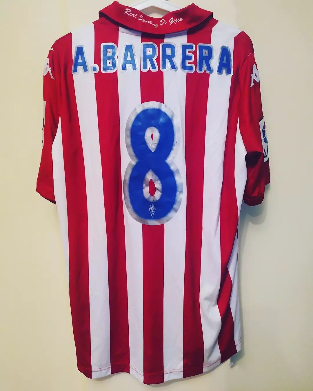 Sporting Gijón 2013-14 Home Kit