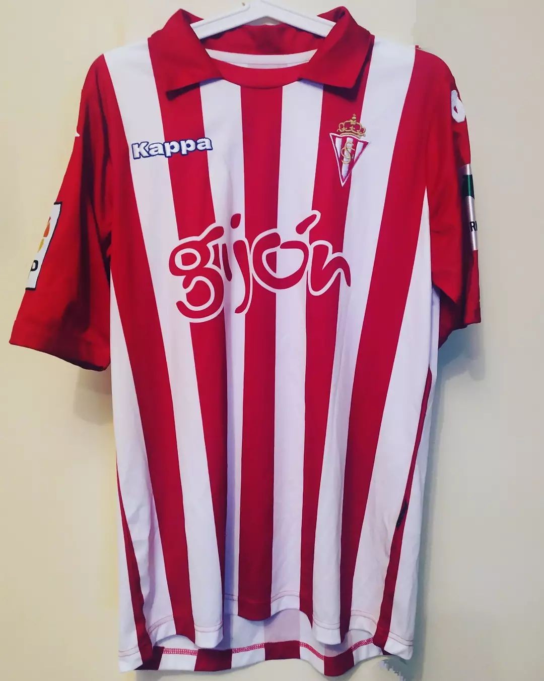 Sporting Gijón 2013-14 Home Kit